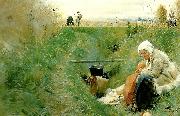 Anders Zorn vart dagliga brod USA oil painting artist
